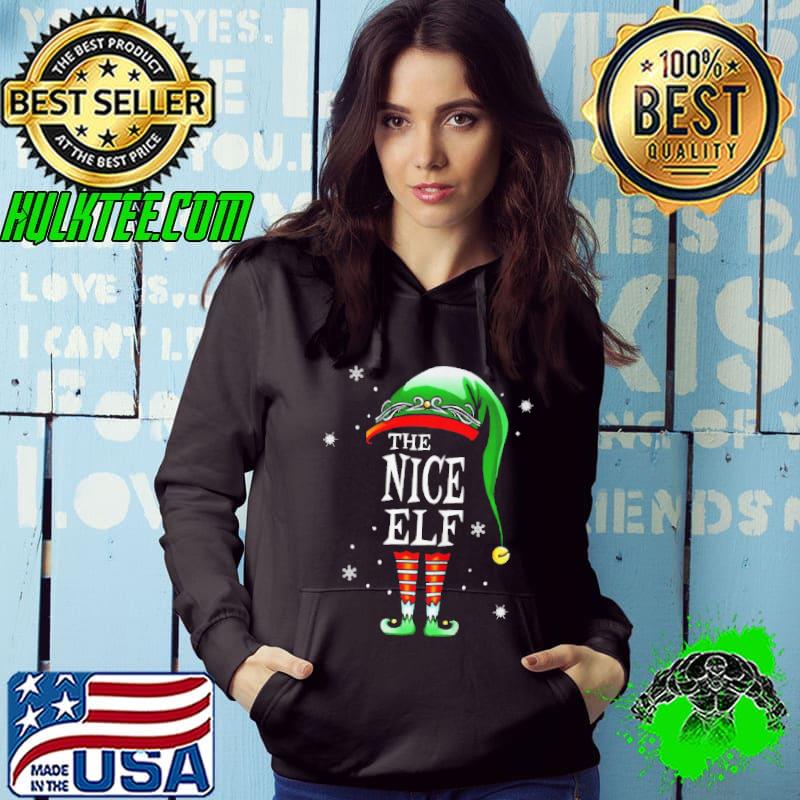 Funny Matching family the nice elf christmas Hoodie Funny Matching family the nice elf christmas Hoodie