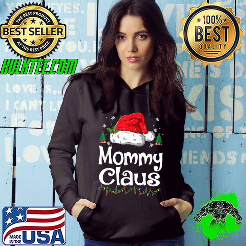 Funny Mommy Claus Shirt Christmas Pajama Family Matching Xmas T-Shirt