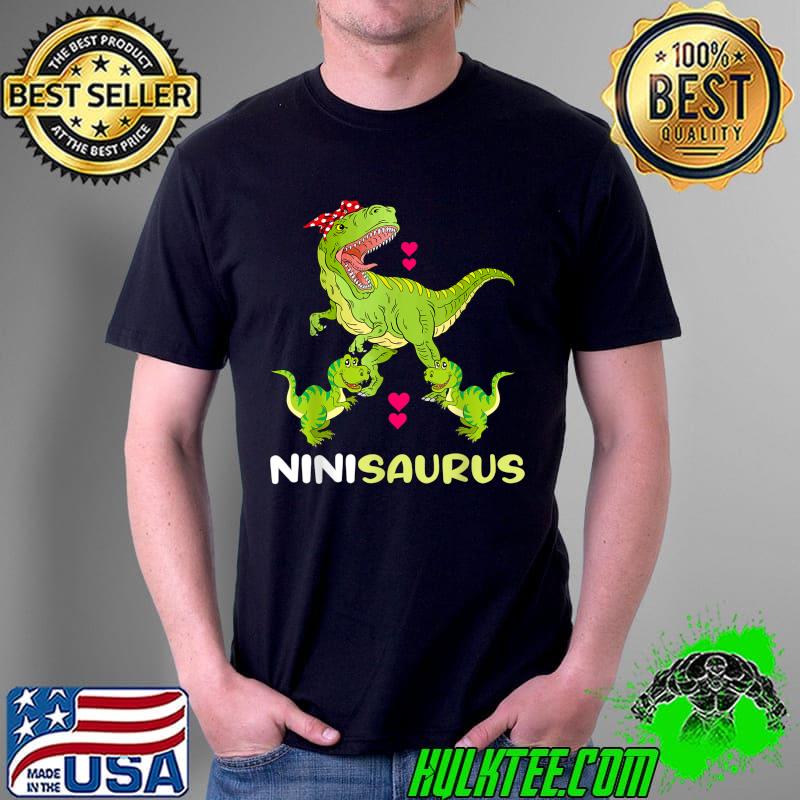 Funny ninisaurus T Rex Dinosaur Nini Saurus Family T-Shirt Unisex Funny ninisaurus T Rex Dinosaur Nini Saurus Family T-Shirt Unisex