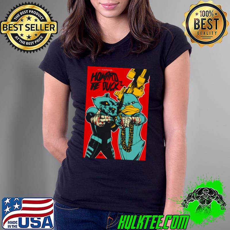 Funny Run The Jewels Howard The Duck RTJ T-Shirt Ladies Tee Funny Run The Jewels Howard The Duck RTJ T-Shirt Ladies Tee