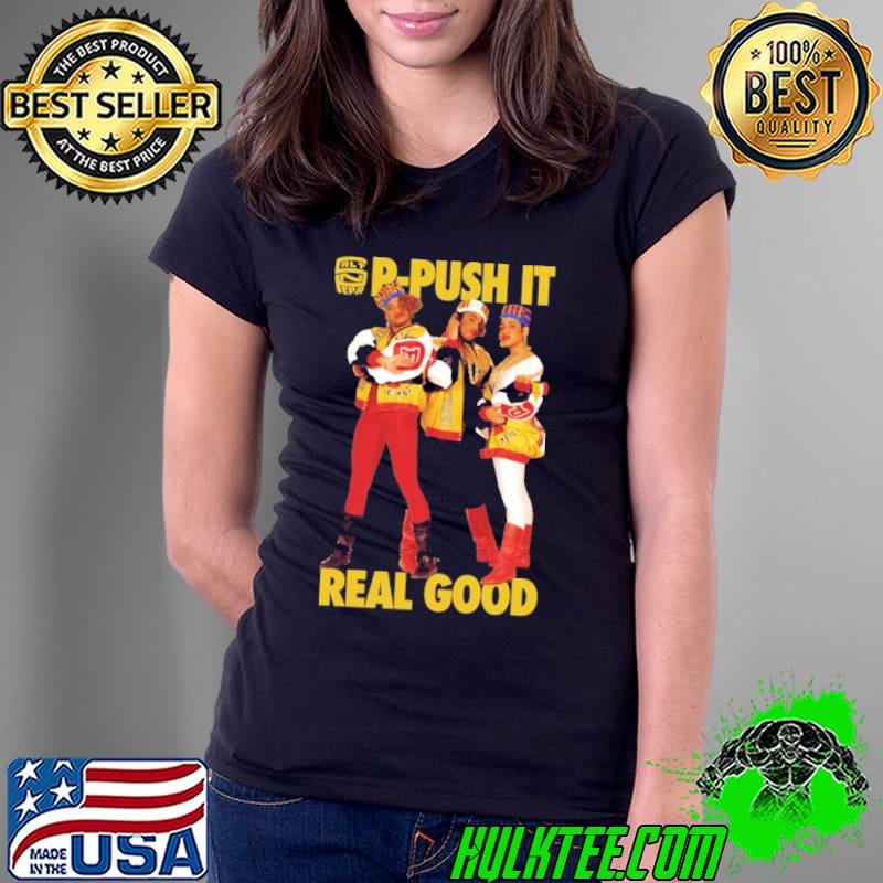 Funny salt N Pepa P Push It Real Good Vintage Shirt Ladies Tee Funny salt N Pepa P Push It Real Good Vintage Shirt Ladies Tee