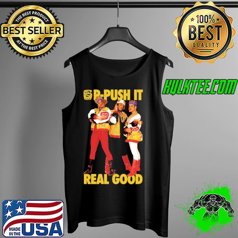 Funny salt N Pepa P Push It Real Good Vintage Shirt Tank Top Funny salt N Pepa P Push It Real Good Vintage Shirt Tank Top