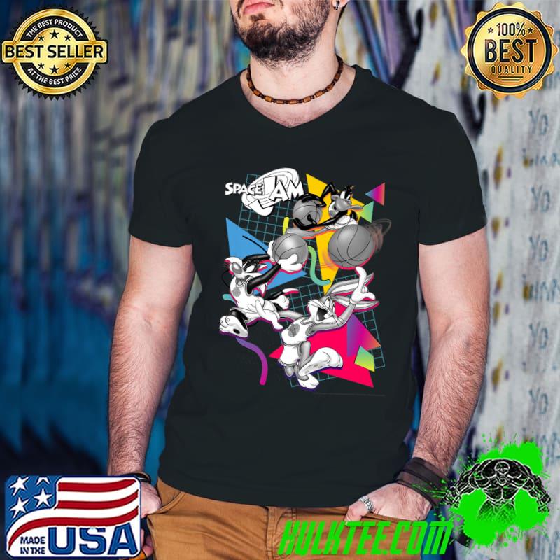 Funny space Jam Classic Retro Eighties Looney Tunes Premium T-Shirt