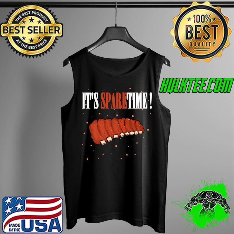 Funny Sparetime Grilling Meat Smoking BBQ Spareribs Premium T-Shirt Tank Top Funny Sparetime Grilling Meat Smoking BBQ Spareribs Premium T-Shirt Tank Top