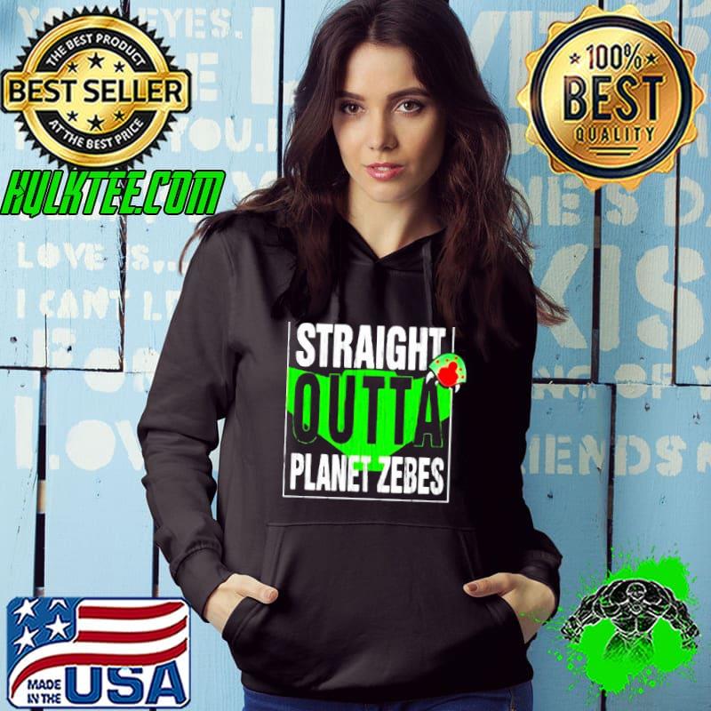 Funny Straight outta planet zebes shirt