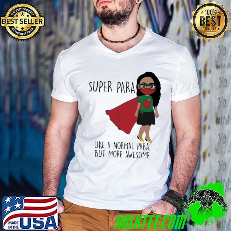 Funny Super Para Like A Normal Para But More Awesome Shirt Guys V Neck Funny Super Para Like A Normal Para But More Awesome Shirt Guys V Neck