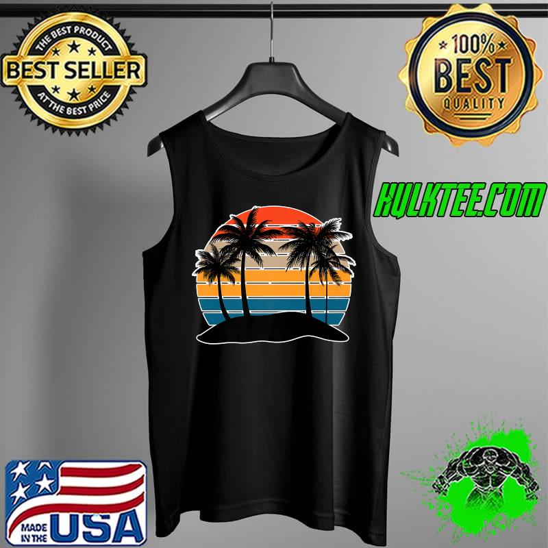 Funny vintage Beach Shirt Palm Trees Beach Chair Cool Premium T-Shirt Tank Top Funny vintage Beach Shirt Palm Trees Beach Chair Cool Premium T-Shirt Tank Top