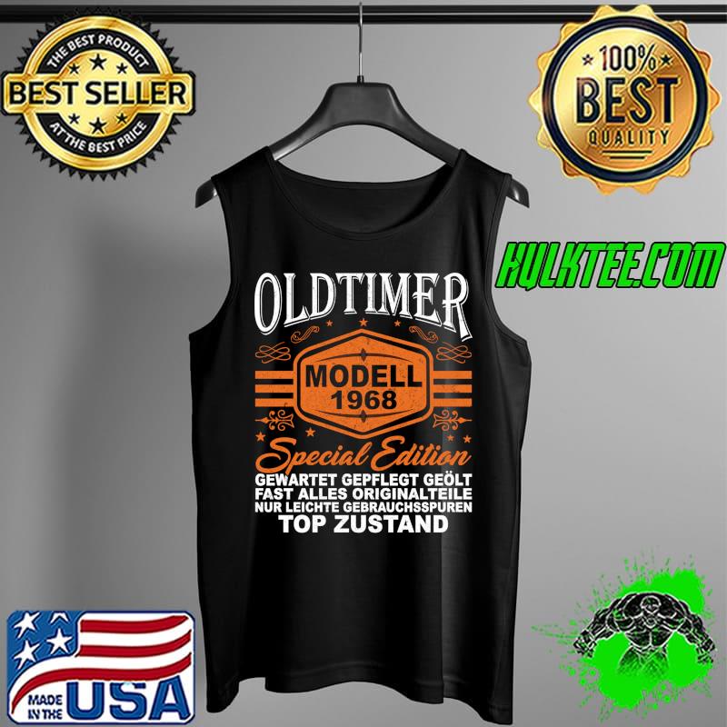 Funny Vintage Car Year 1968 53rd Birthday 53 Years T- Tank Top Funny Vintage Car Year 1968 53rd Birthday 53 Years T- Tank Top