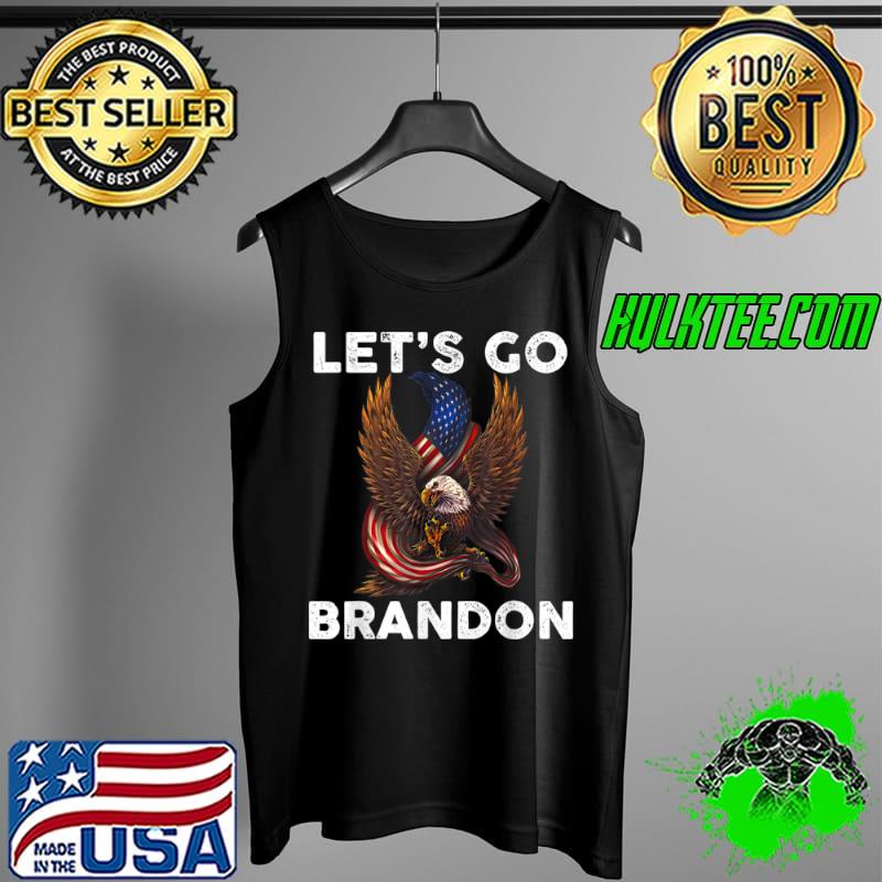Funny Vintage Eagle American Flag Let’s Go Brandon Impeach Biden T Shirt Tank Top Funny Vintage Eagle American Flag Let’s Go Brandon Impeach Biden T Shirt Tank Top