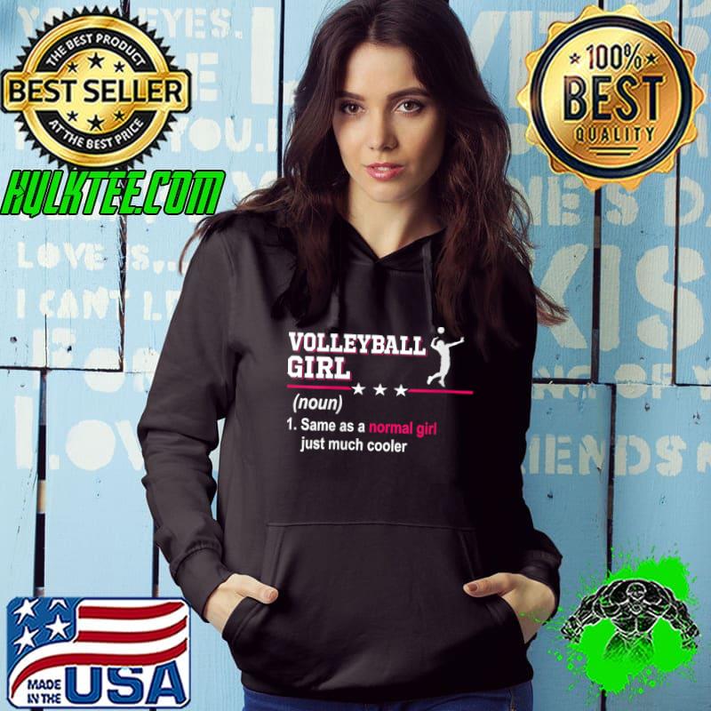 Funny womens Volleyball Girl Definition Tee Funny & Sassy Sports Lover T-shirt