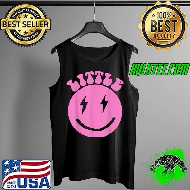Gbig Big Little Sorority Reveal Smily Face Funny Cute Little T-Shirt Tank Top Gbig Big Little Sorority Reveal Smily Face Funny Cute Little T-Shirt Tank Top