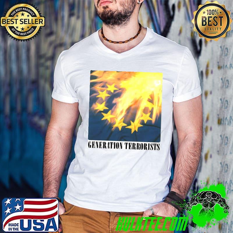Generation Terrorists Manicstreet Prachers Rock Band Shirt