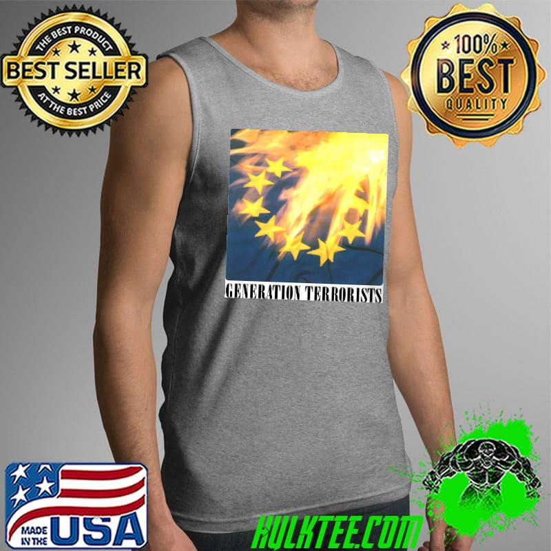 Generation Terrorists Manicstreet Prachers Rock Band Shirt Tank Top Generation Terrorists Manicstreet Prachers Rock Band Shirt Tank Top