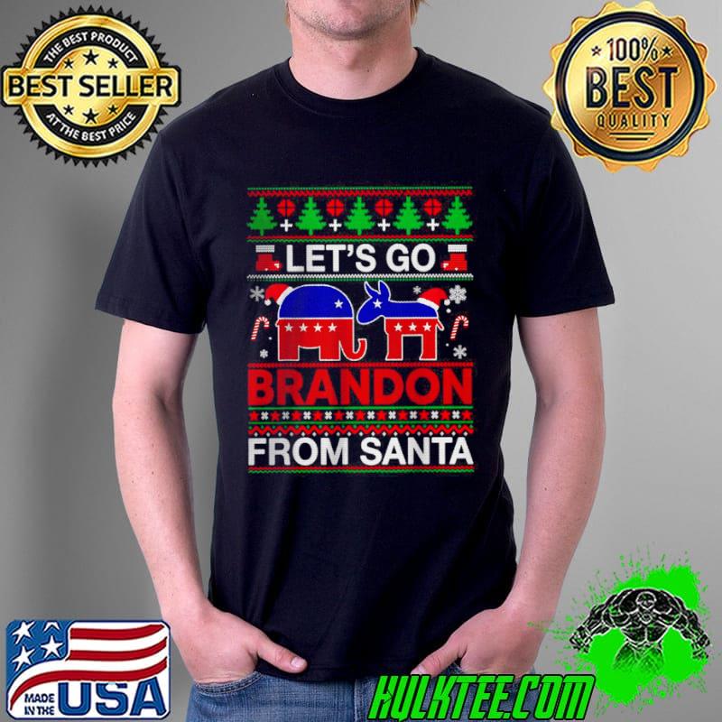 Go Brandon Let’s Go 2024 Meme Biden Ugly Christmas Sweater T Shirt Unisex Go Brandon Let’s Go 2024 Meme Biden Ugly Christmas Sweater T Shirt Unisex