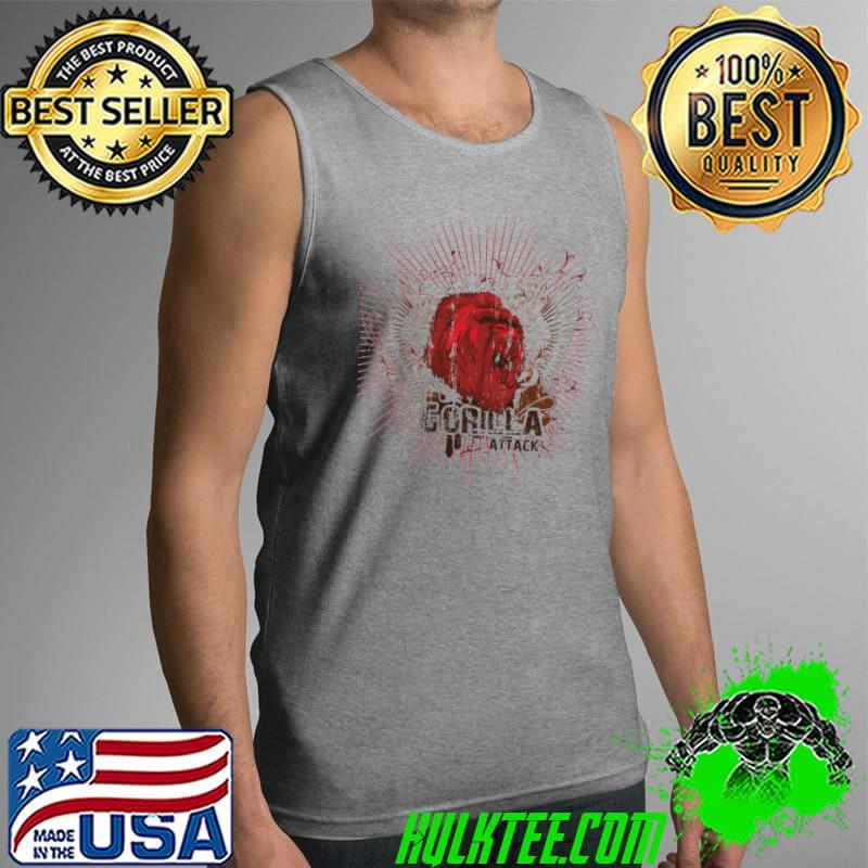 Gorilla Attack Jacob Zelazny Transparent King Kong Movie Shirt Tank Top Gorilla Attack Jacob Zelazny Transparent King Kong Movie Shirt Tank Top