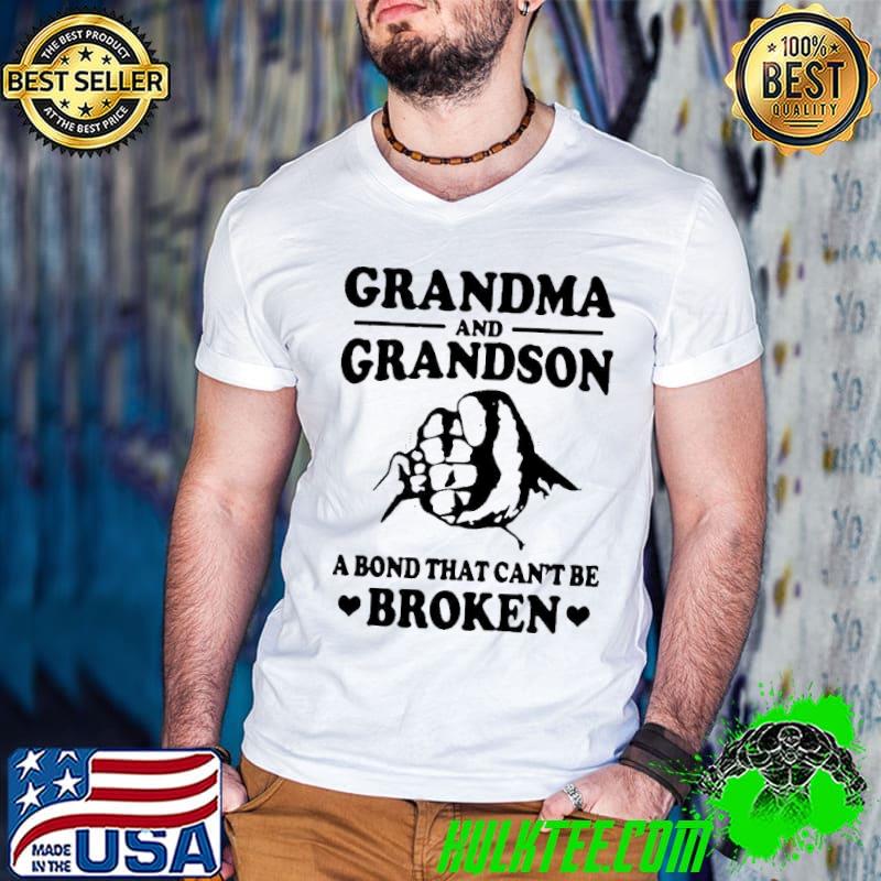 Grandma And Grandson A Bond That Can’t Be Broken White Version Shirt