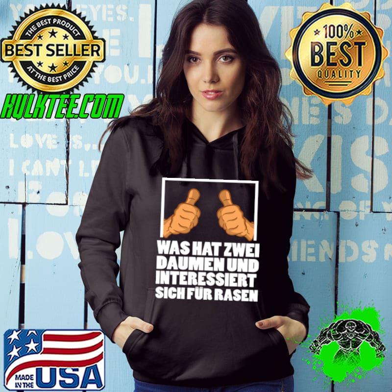 Hat zwei Daumen & Interessiert sich für Rasen als Gärtner Shirt