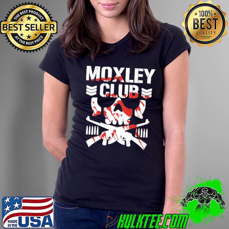 Jon Moxley Club Skull Blood s Ladies Tee Jon Moxley Club Skull Blood s Ladies Tee