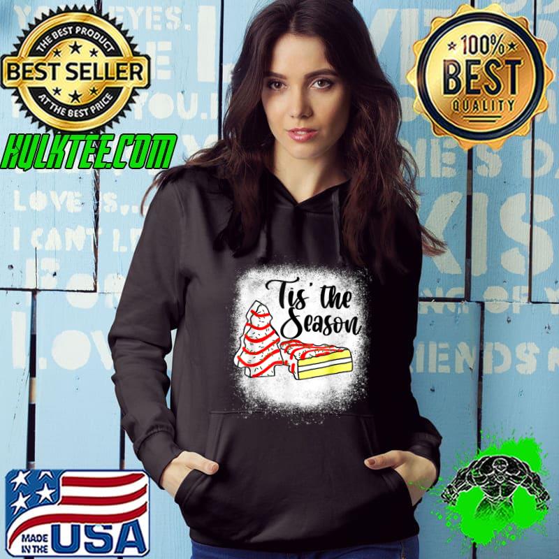 Little Tis The Season Christmas Tree Cakes Debbie Funny T-Shirt