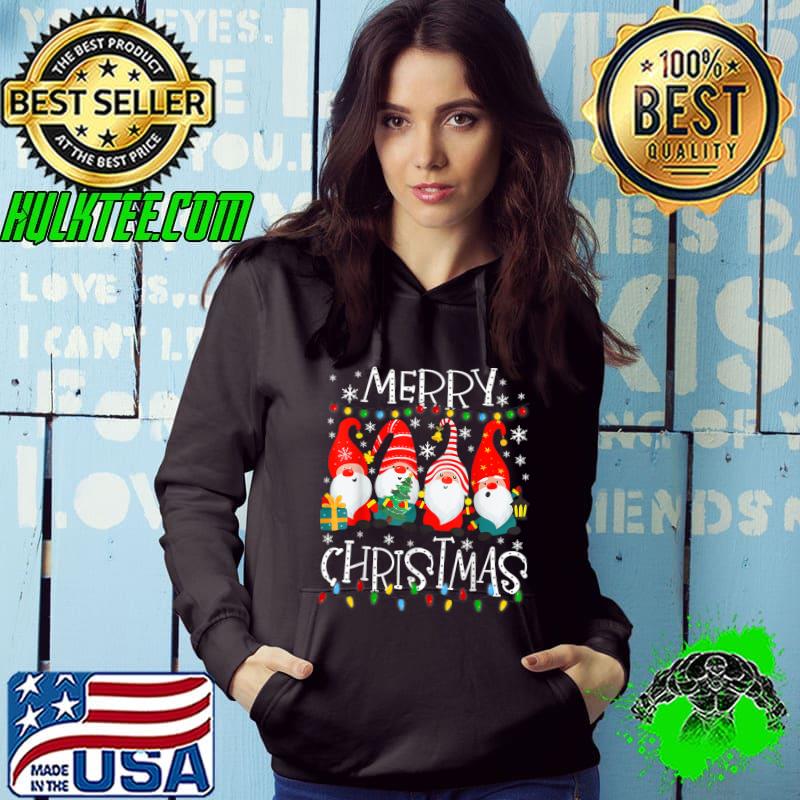 Merry Christmas Gnome Shirt Funny Family Xmas Kids Adults T-Shirt