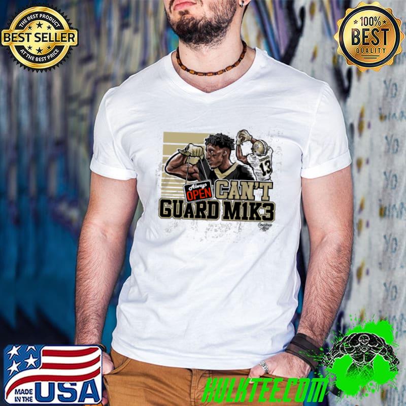 Michael Thomas always open cant guard mike courtside attire shirt