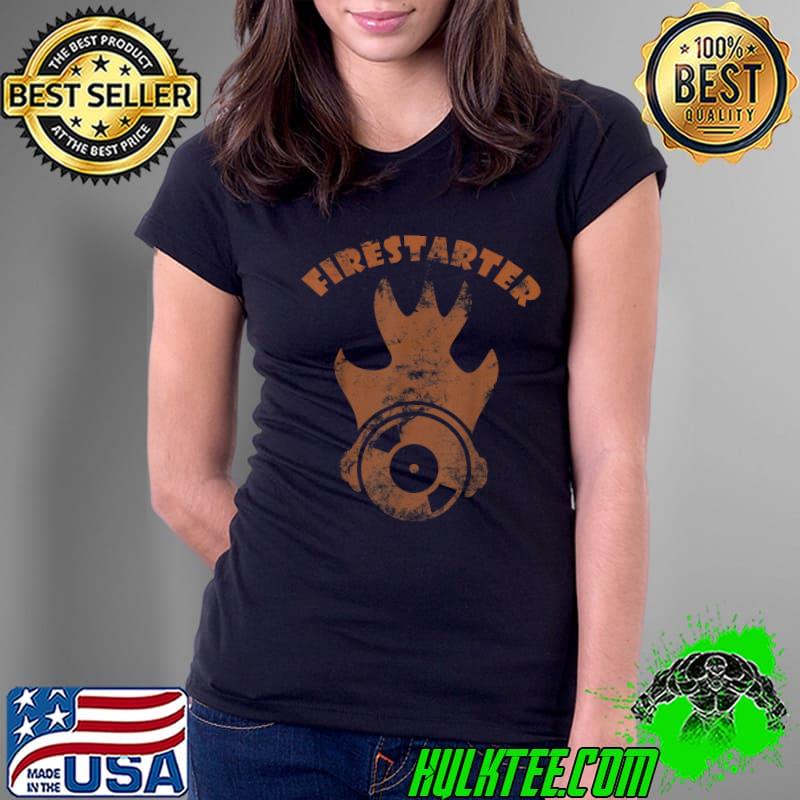 Music firestarter Vinyl DJ T-Shirt Ladies Tee Music firestarter Vinyl DJ T-Shirt Ladies Tee