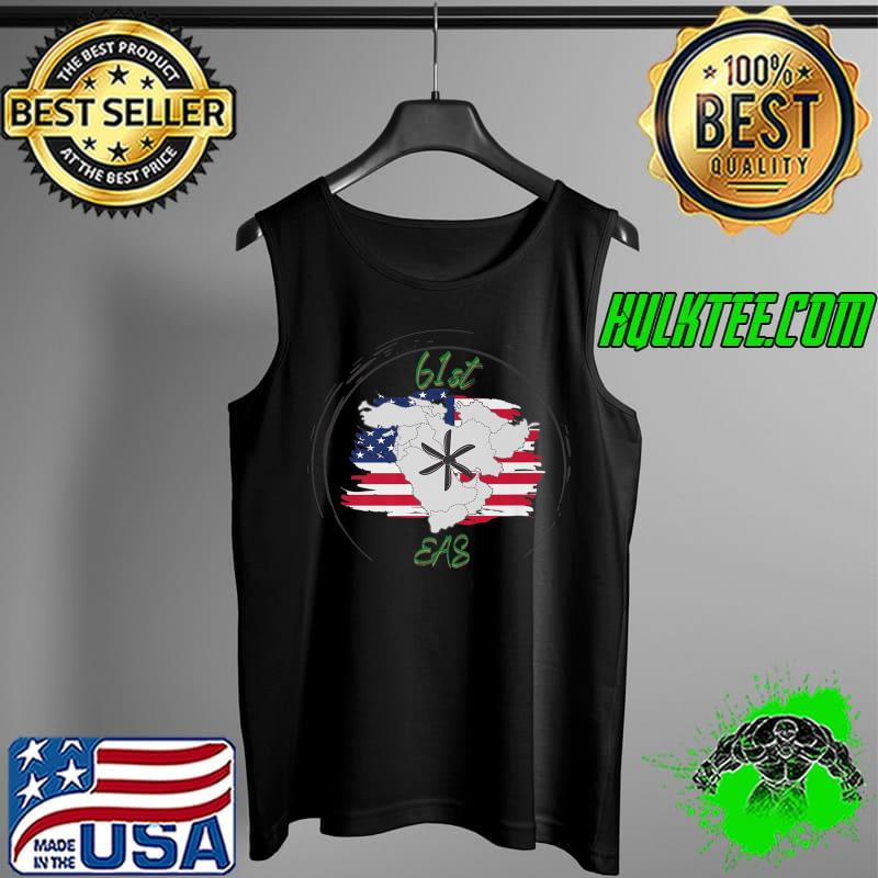 Nice 61 EAS American flag T-Shirt Tank Top Nice 61 EAS American flag T-Shirt Tank Top