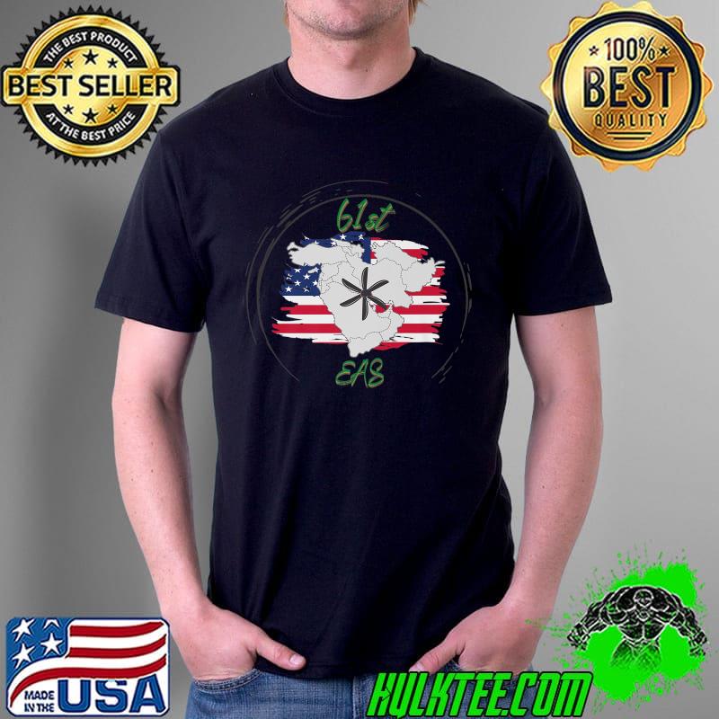 Nice 61 EAS American flag T-Shirt Unisex Nice 61 EAS American flag T-Shirt Unisex