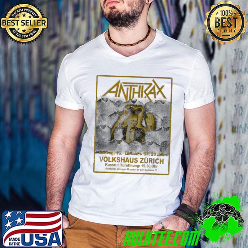 Nice anthrax – Among The Living Flier Vintage T-Shirt