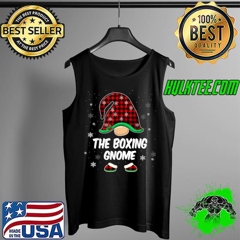 Nice Boxing Gnome Buffalo Plaid Matching Family Christmas T Shirt Tank Top Nice Boxing Gnome Buffalo Plaid Matching Family Christmas T Shirt Tank Top