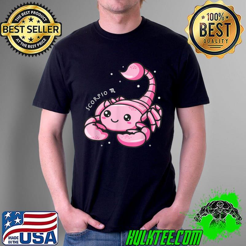 Nice Cute Scorpio for Kids Kawaii Zodiac Sign Birthday Scorpion T Shirt Unisex Nice Cute Scorpio for Kids Kawaii Zodiac Sign Birthday Scorpion T Shirt Unisex