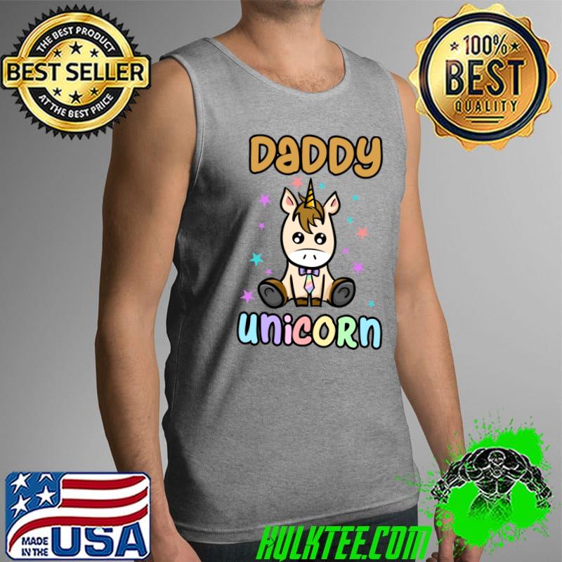Nice daddy Unicorn Birthday Party Funny Father Dadacorn Dad T-s Tank Top Nice daddy Unicorn Birthday Party Funny Father Dadacorn Dad T-s Tank Top