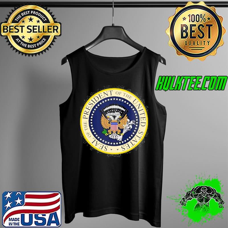 Nice Fake Presidential Seal Trump Is A Puppet Shirt Tank Top Nice Fake Presidential Seal Trump Is A Puppet Shirt Tank Top