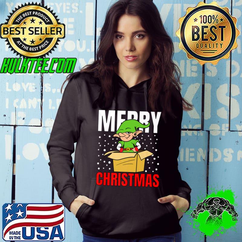 Nice Merry Christmas Elf Funny Fun Design Advent Premium T-Shirt Nice Merry Christmas Elf Funny Fun Design Advent Premium T-Shirt