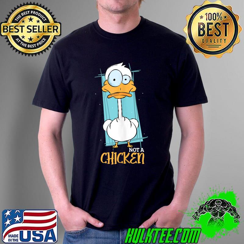 Nice Not a Chicken - Funny Cartoon Duck T- Unisex Nice Not a Chicken - Funny Cartoon Duck T- Unisex
