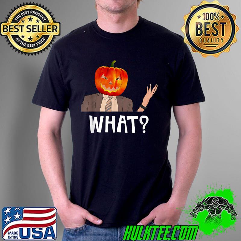 Nice pumpkin Head Dwight What Halloween T-Shirt Unisex Nice pumpkin Head Dwight What Halloween T-Shirt Unisex