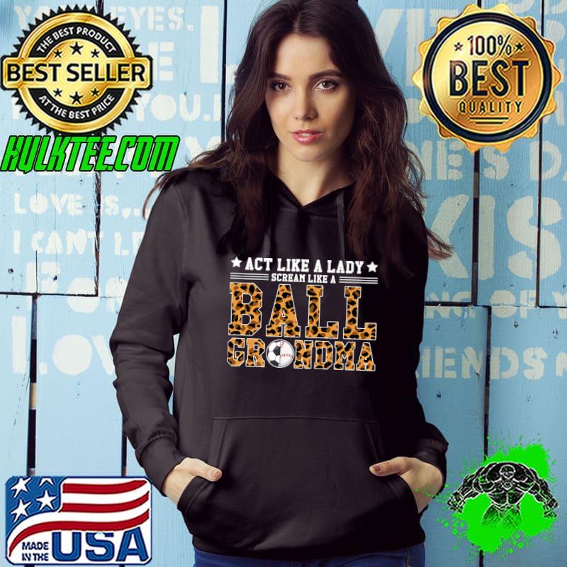 Nice scream like a ball grandma Baseball Soccer player Premium T-Shirt