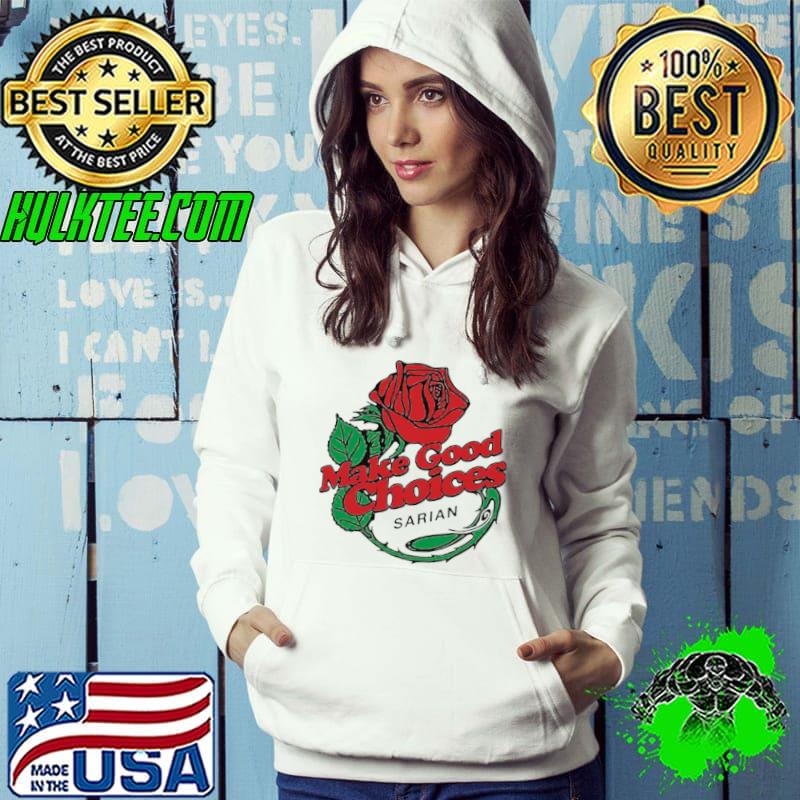 Nice Share 1 Bailey Sarian Merch Rose Tee Shirt
