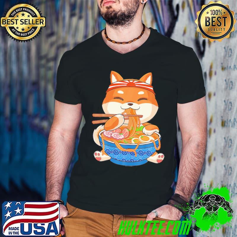 Nice shiba Inu Dog Ramen Shirt