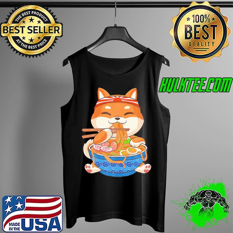 Nice shiba Inu Dog Ramen Shirt Tank Top Nice shiba Inu Dog Ramen Shirt Tank Top
