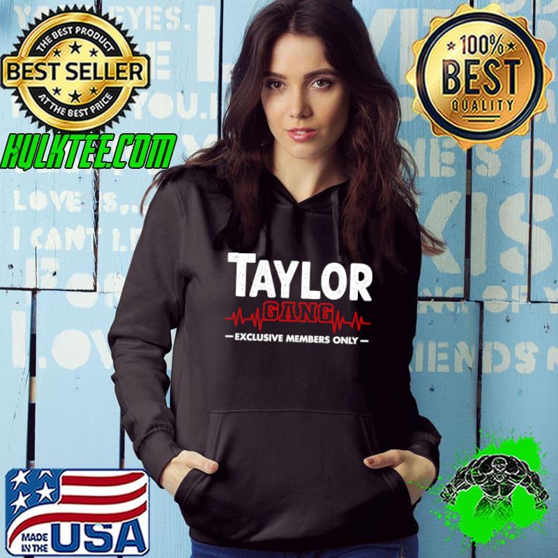 Nice Team Taylor Last Name Lifetime Member Taylor Family Surname T-shirt