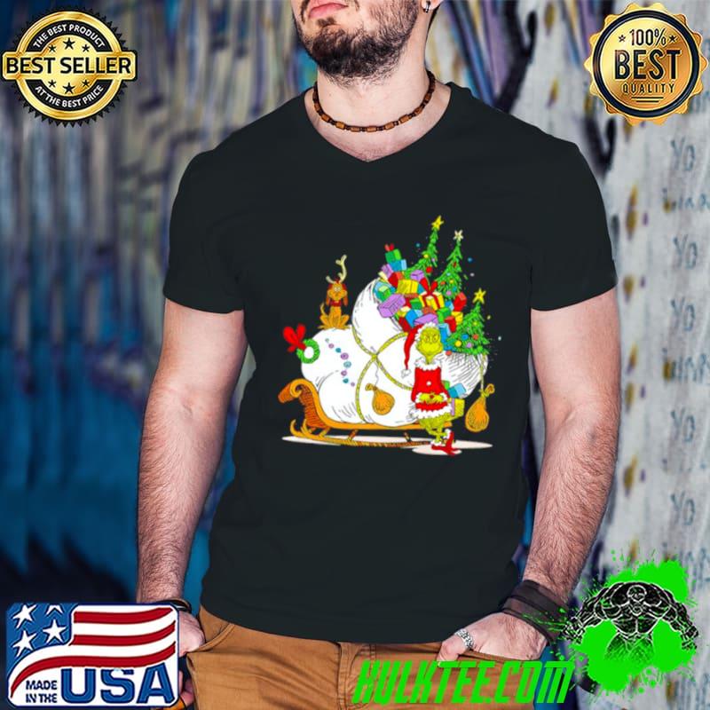 Nice The Grinch and Max Merry Christmas 2021 shirt