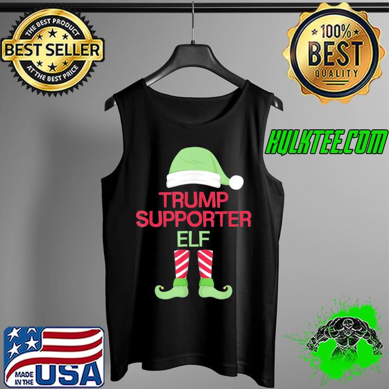 Nice The Trump Supporter Elf Family Christmas T-Shirt Tank Top Nice The Trump Supporter Elf Family Christmas T-Shirt Tank Top