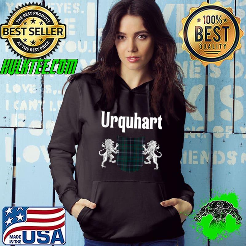 Nice urquhart Clan Scottish Name Coat Of Arms Tartan T-shirt