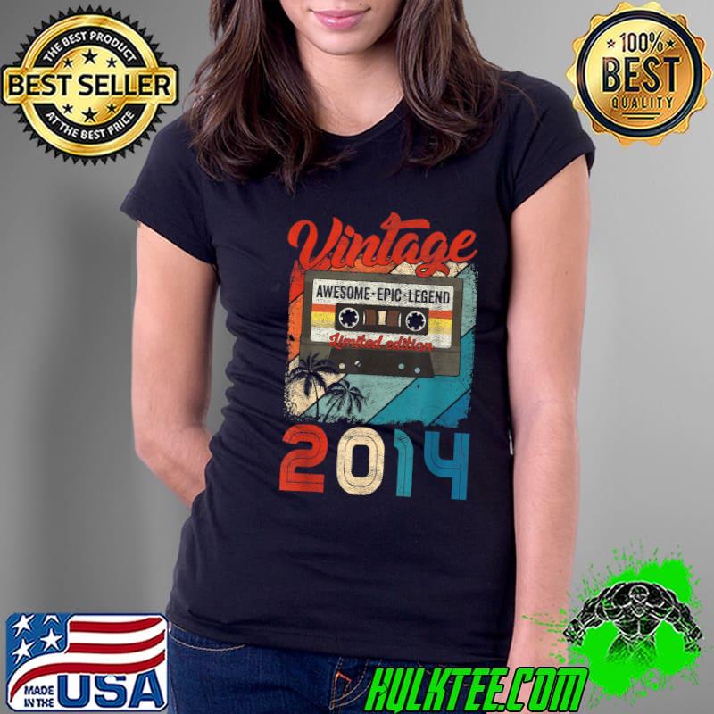 Nice vintage 2014 8 Birthday Gifts 8 Year Old Limited Edition T-Shirt Ladies Tee Nice vintage 2014 8 Birthday Gifts 8 Year Old Limited Edition T-Shirt Ladies Tee