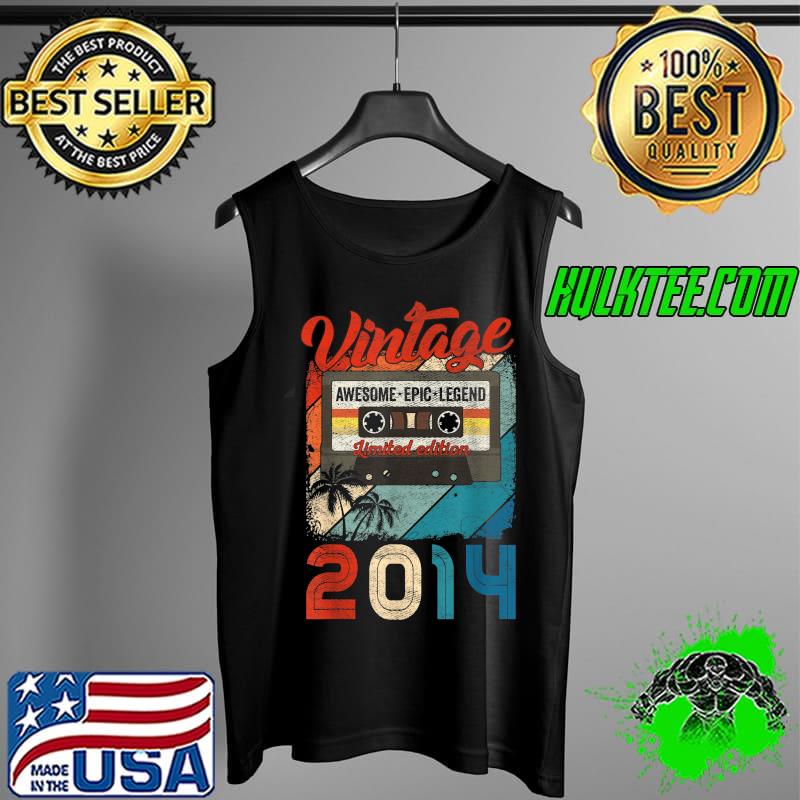 Nice vintage 2014 8 Birthday Gifts 8 Year Old Limited Edition T-Shirt Tank Top Nice vintage 2014 8 Birthday Gifts 8 Year Old Limited Edition T-Shirt Tank Top