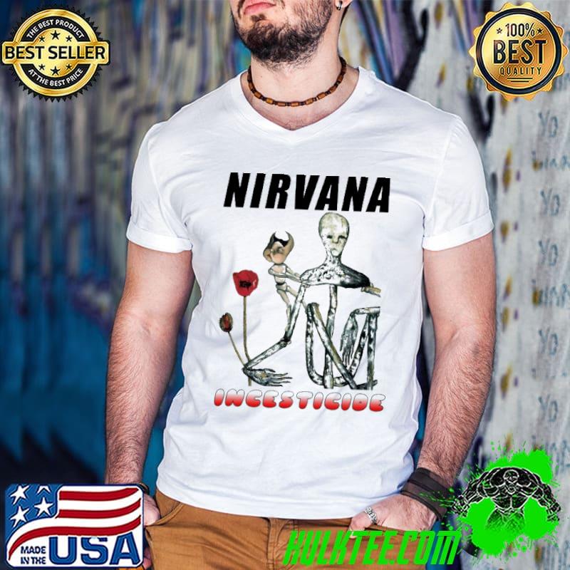 Nirvana Incesticide Rose Retro Shirt