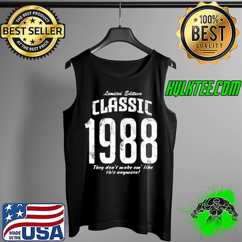 Official 1988 Classic 34 Years Old 34th Birthday Vintage Edition Shirt Tank Top Official 1988 Classic 34 Years Old 34th Birthday Vintage Edition Shirt Tank Top