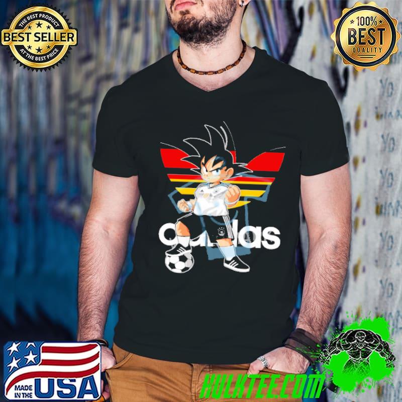 Official 2018 World Cup Germany Team Goku Dragon Ball x Adidas Shirt Guys V Neck Official 2018 World Cup Germany Team Goku Dragon Ball x Adidas Shirt Guys V Neck