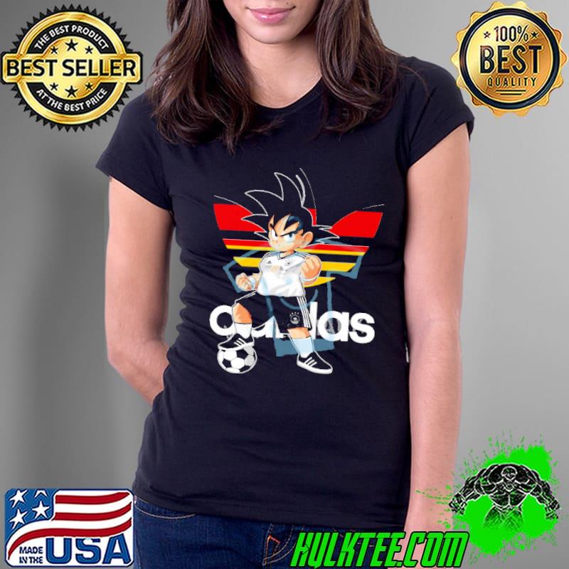 Official 2018 World Cup Germany Team Goku Dragon Ball x Adidas Shirt Ladies Tee Official 2018 World Cup Germany Team Goku Dragon Ball x Adidas Shirt Ladies Tee